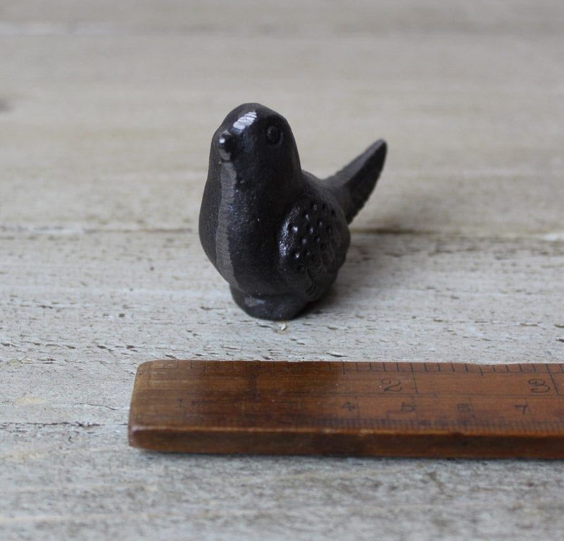 Antique Cast Iron Wren Ornament
