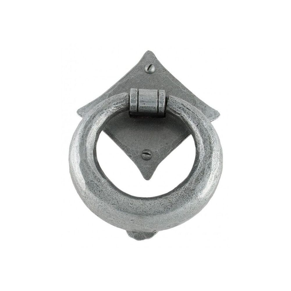 Antique Pewter Ring Door Knocker