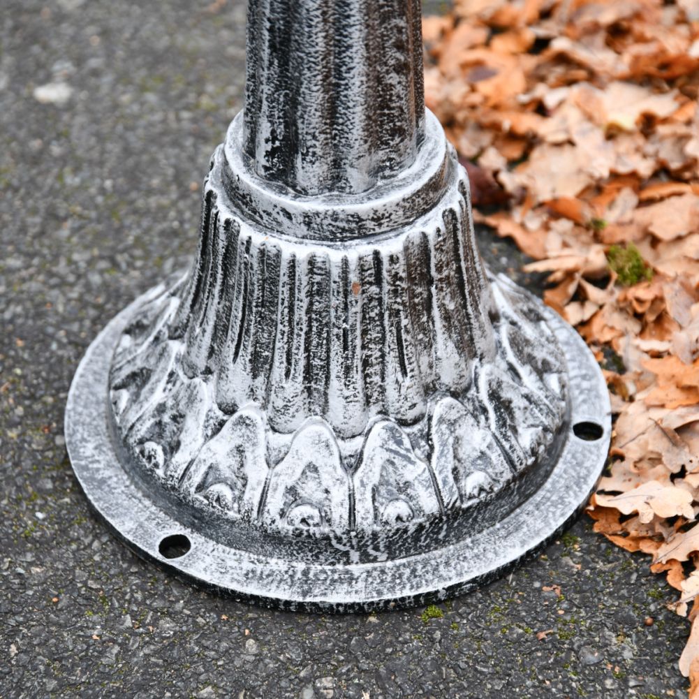 Antique 'Bloomberg' Silver Driveway Bollard