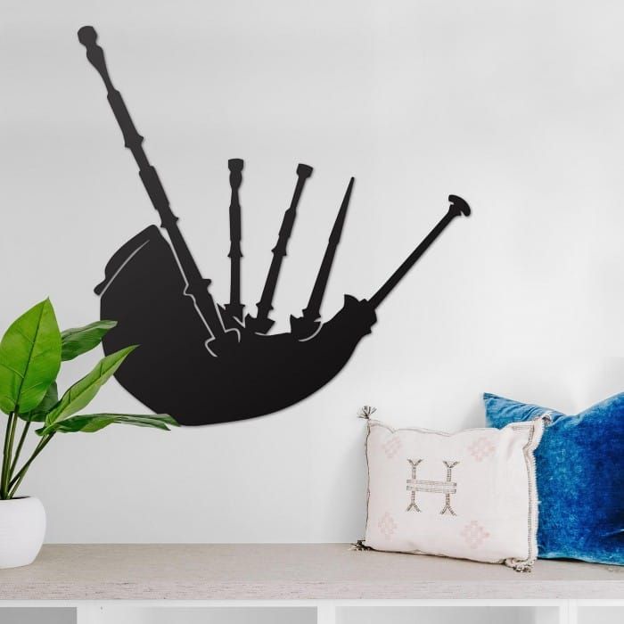 Bagpipe Wall Art living space 2