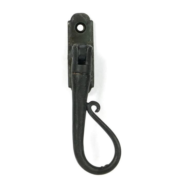 Beeswax Shepherd's Crook Espagnolette Window Handle-Right Hand