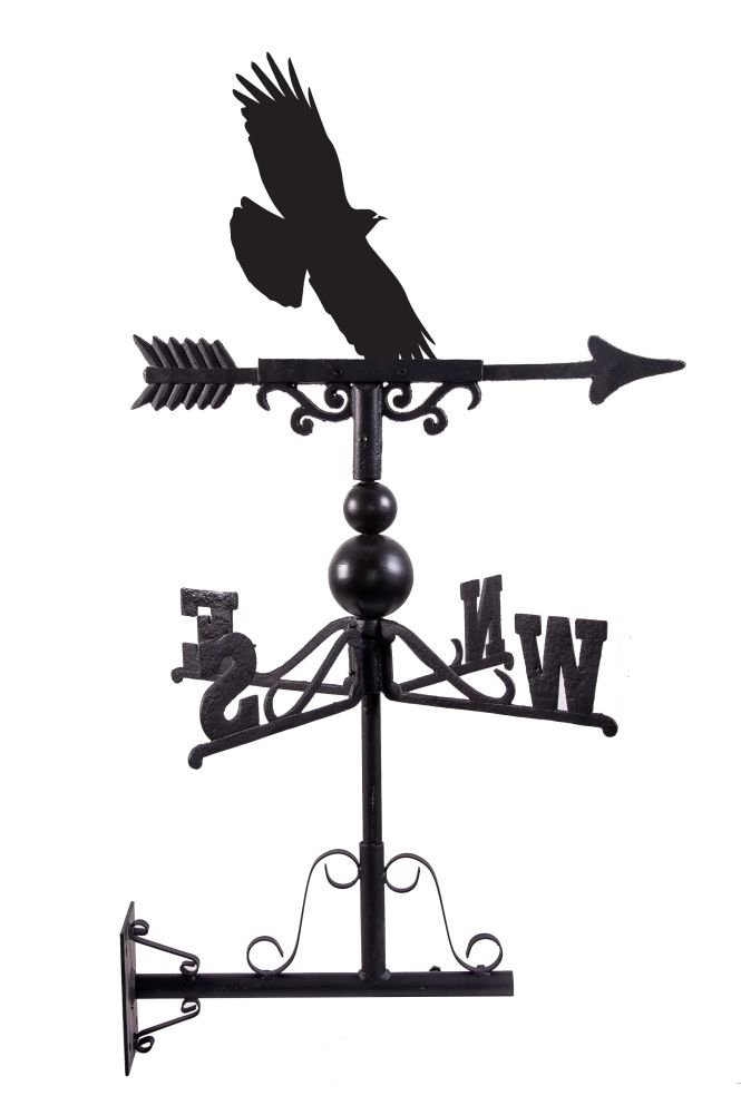 The Forge Cornish Chough Iron Weathervane
in full 