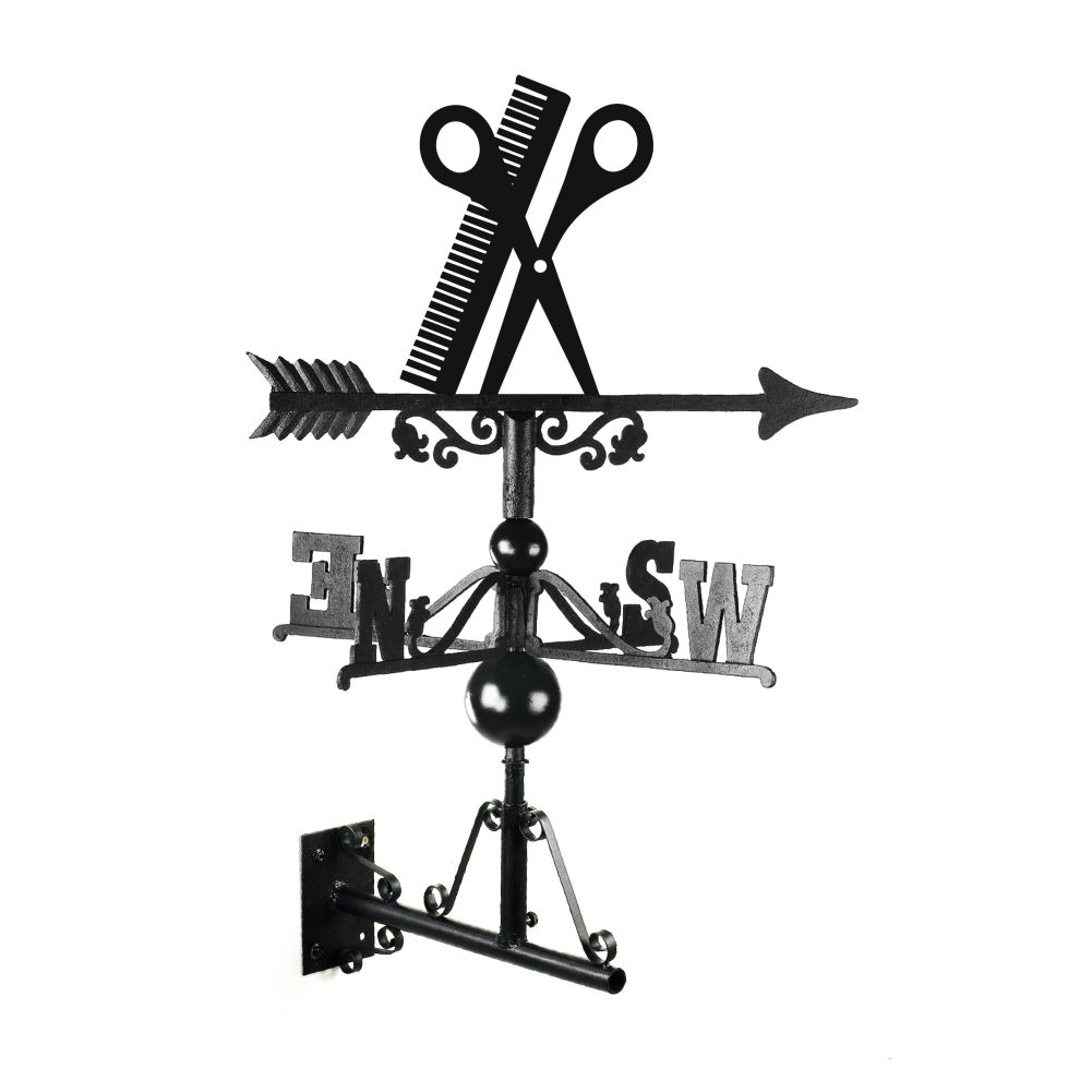 The Forge Hairdresser Iron Weathervane 