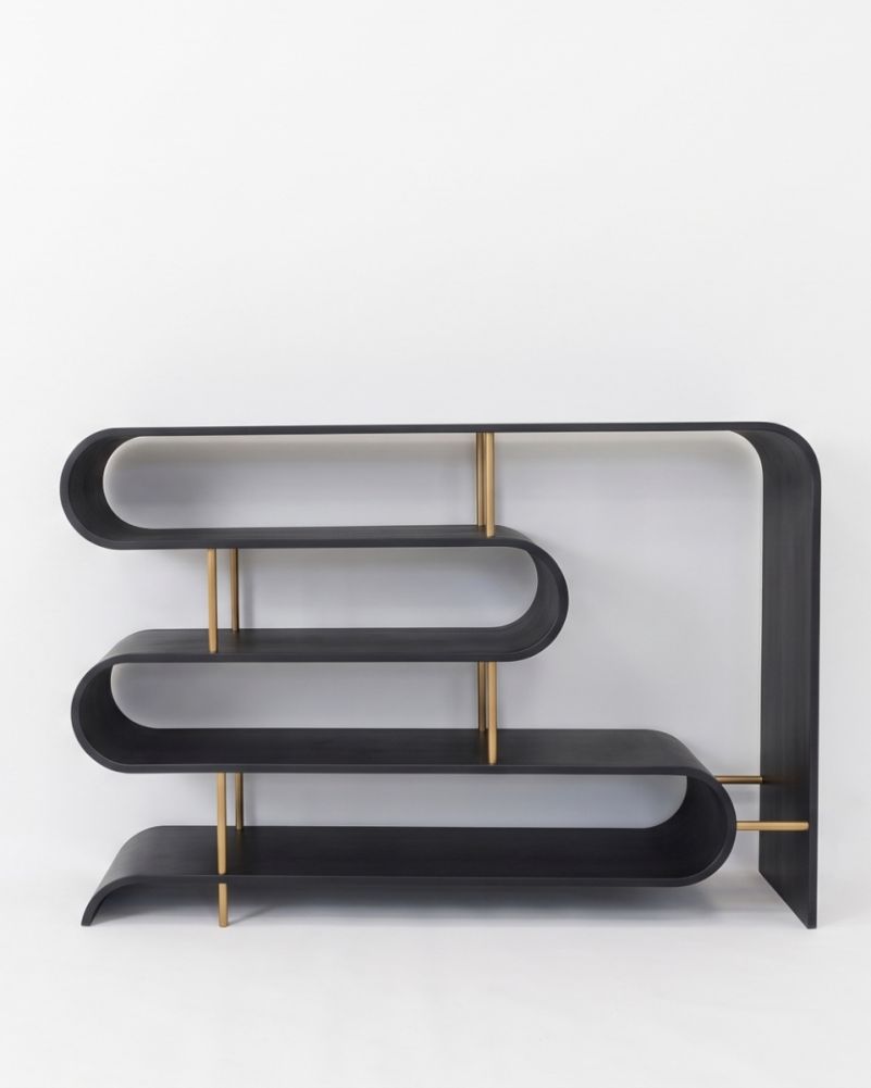 Industrial unique shelving unit 