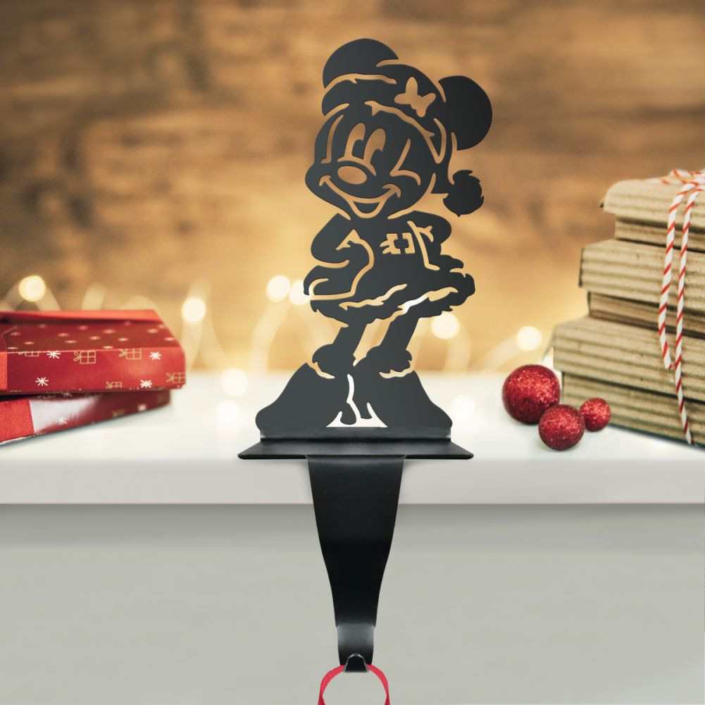 Black Female Cartoon Mouse Stocking Holder