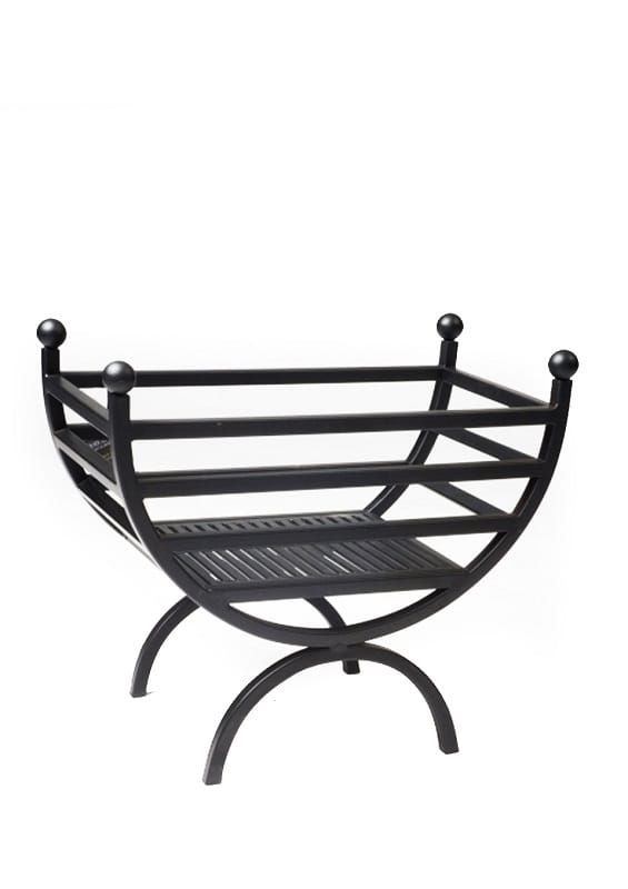 Renaissance Style Curved Log Basket