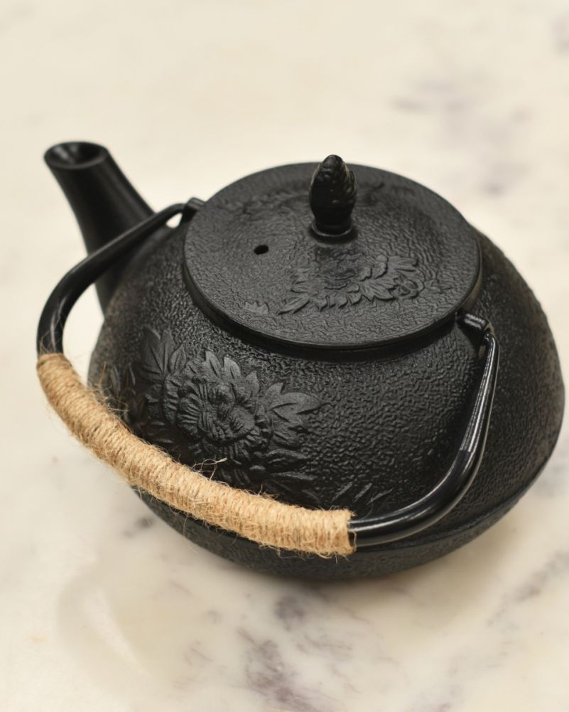 Black Japanese Teapot