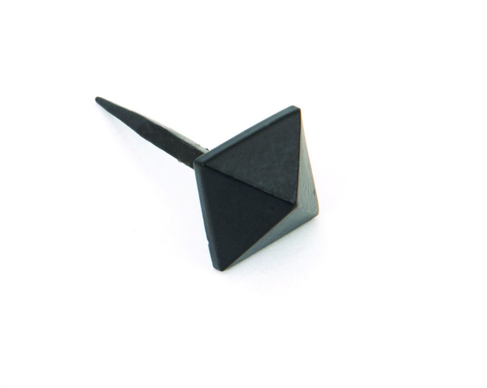 Black Pyramid Door Stud Medium
