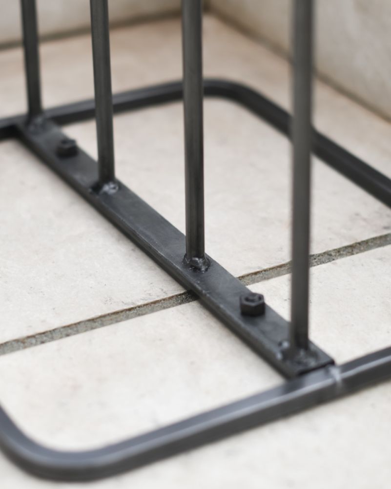 Black Two Pair Traditional Boot Rack Base