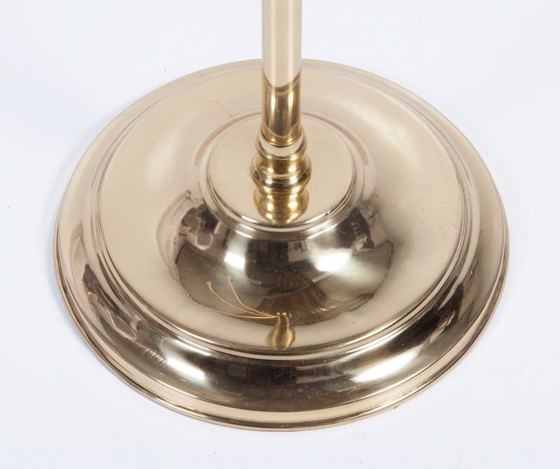 Three Tier Polished Brass Towel Rail