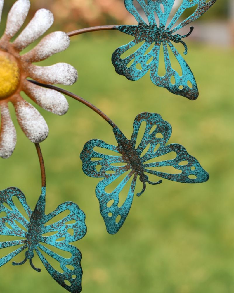 Butterfly & Flower Garden Spinner Details