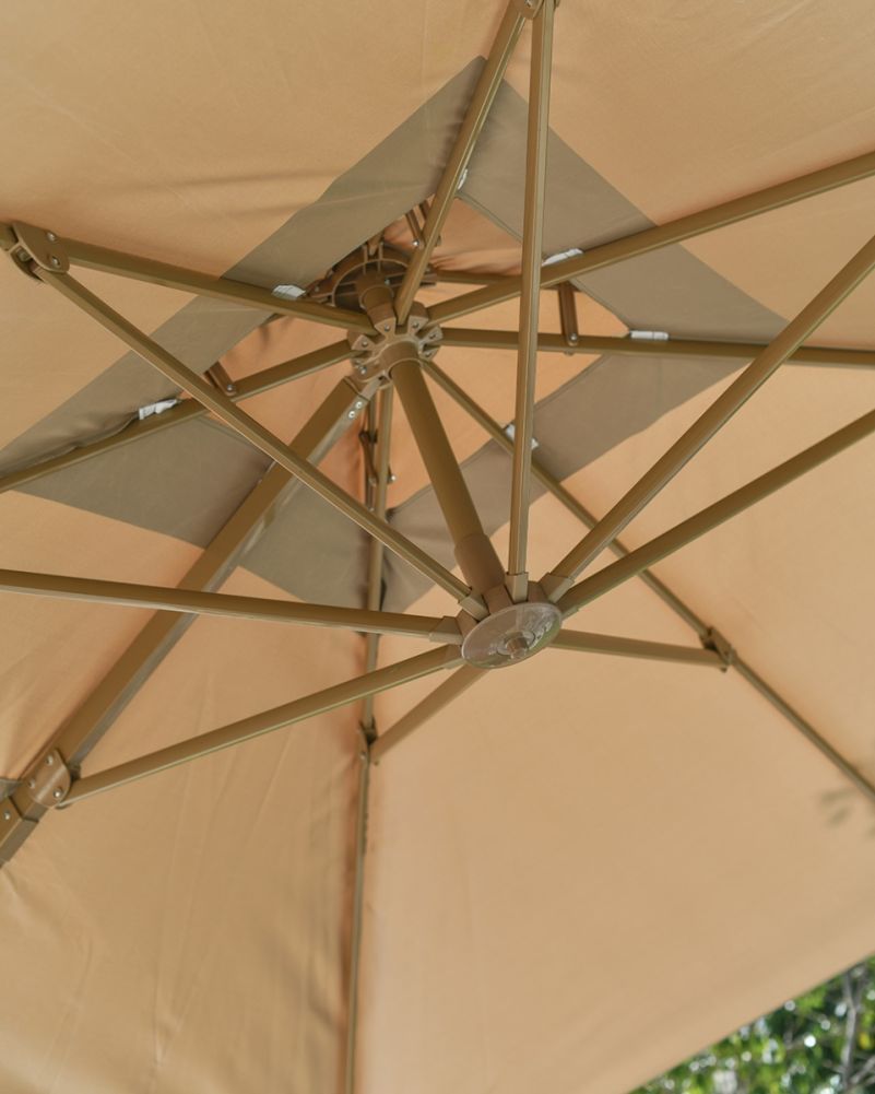 Secure Structure Cantilever Garden Parasol