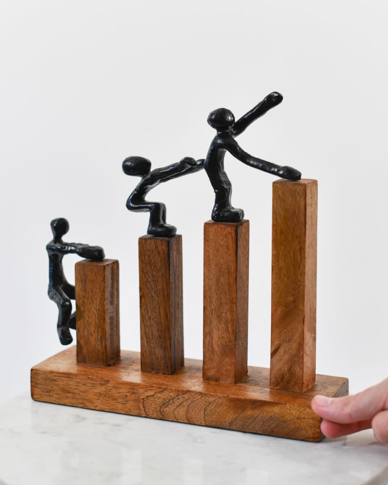 'Rising Together' Sculpture
