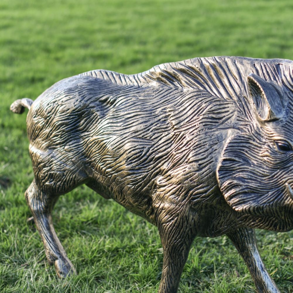 Close Up Of Cast Aluminium 