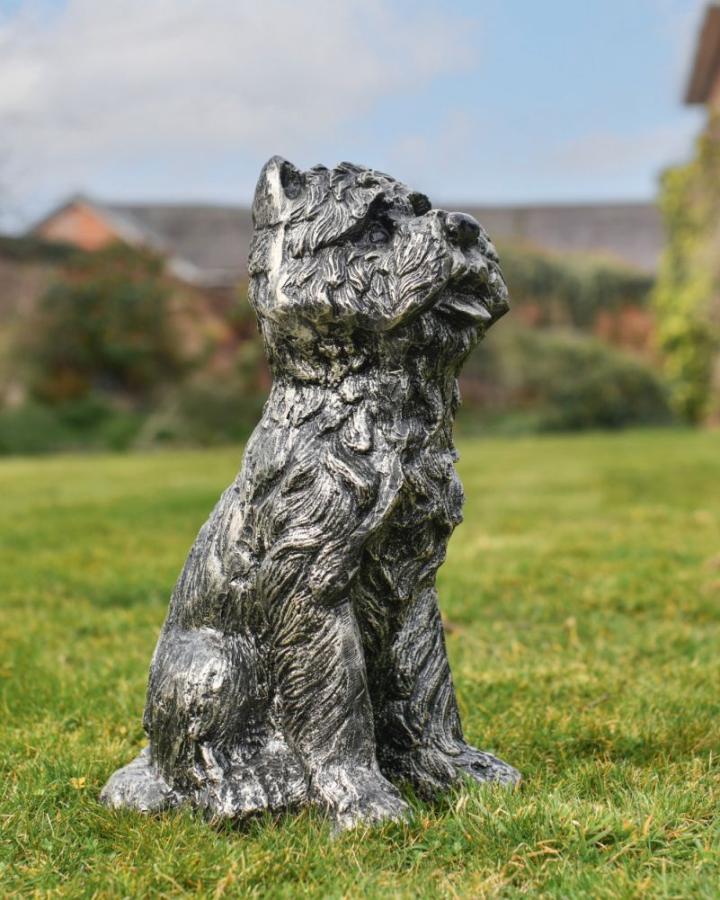 'Perry' The Yorkshire Terrier Garden Sculpture 