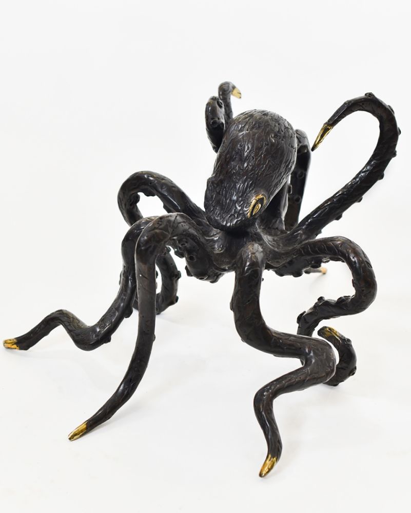 Cast Brass 'Deep Crawler' Home Ornament To[