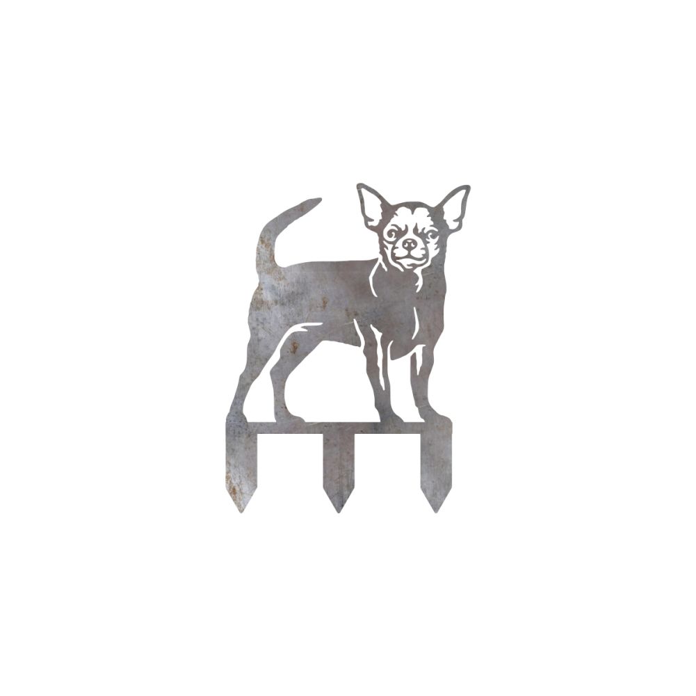 Chihuahua Silhouette Unfinished 