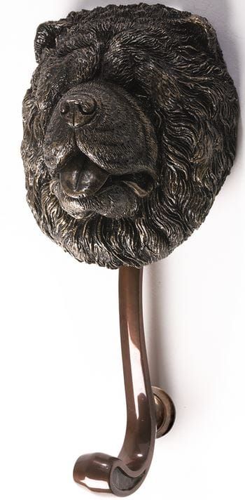 Chow Chow Dog Door Knocker