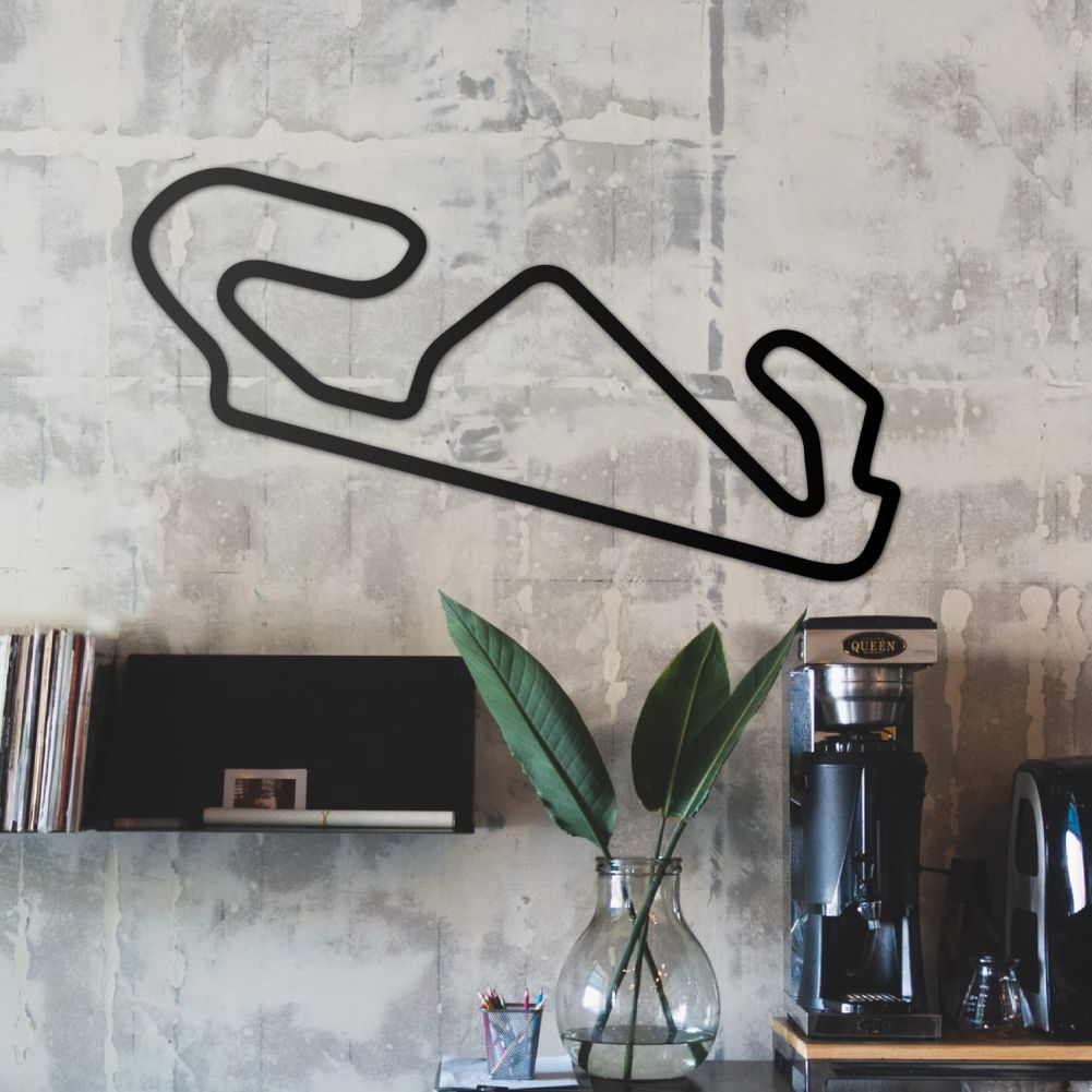 The Circuit de Barcelona - Catalunya Wall Art Track Only
