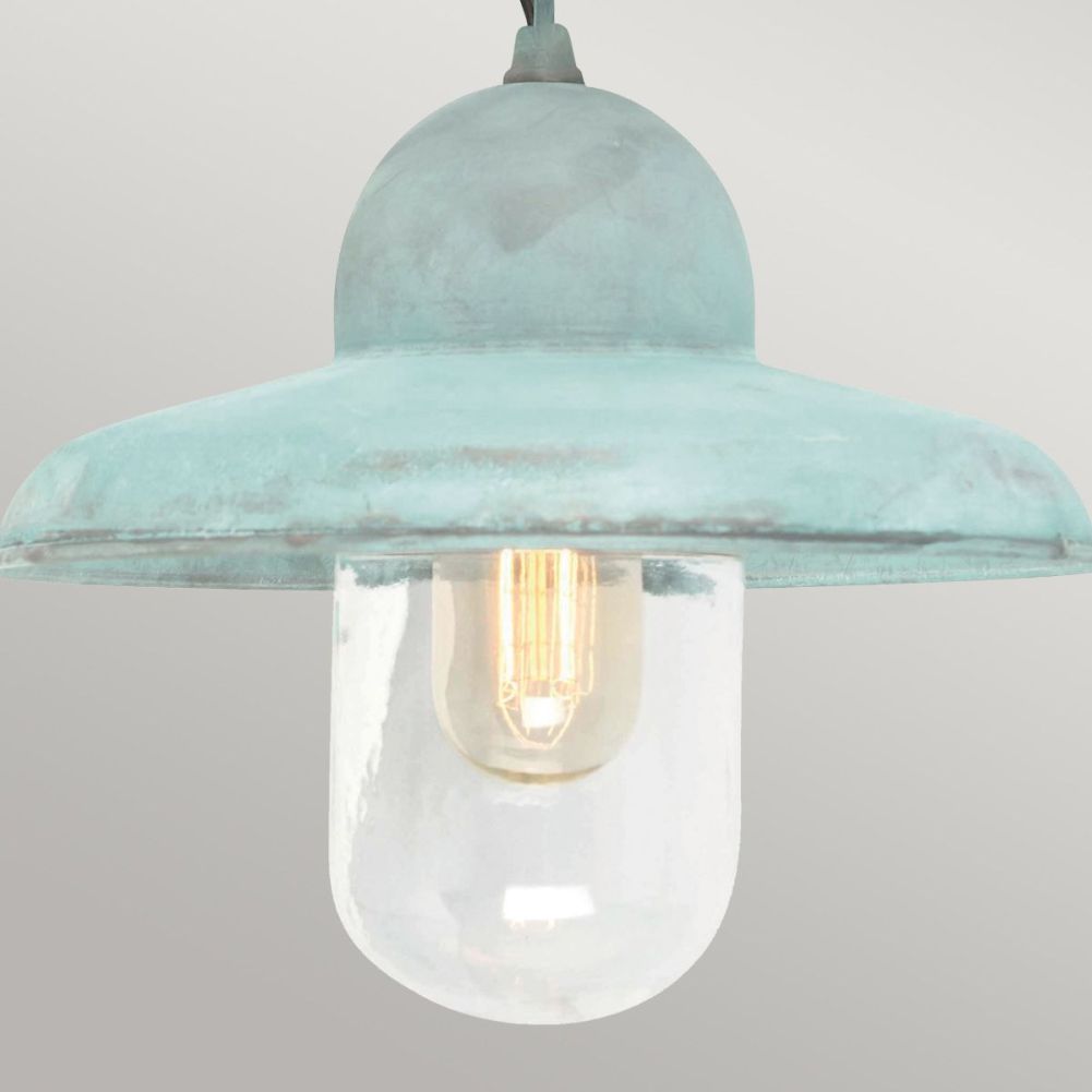 Close Up Of The 'Blodwell' Chain Lantern Shade