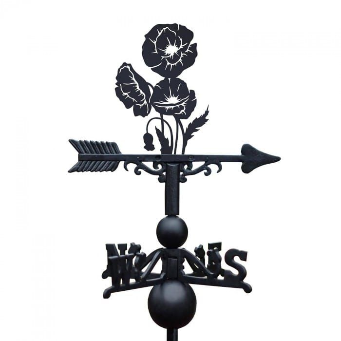Cluster of Poppies Weathervane