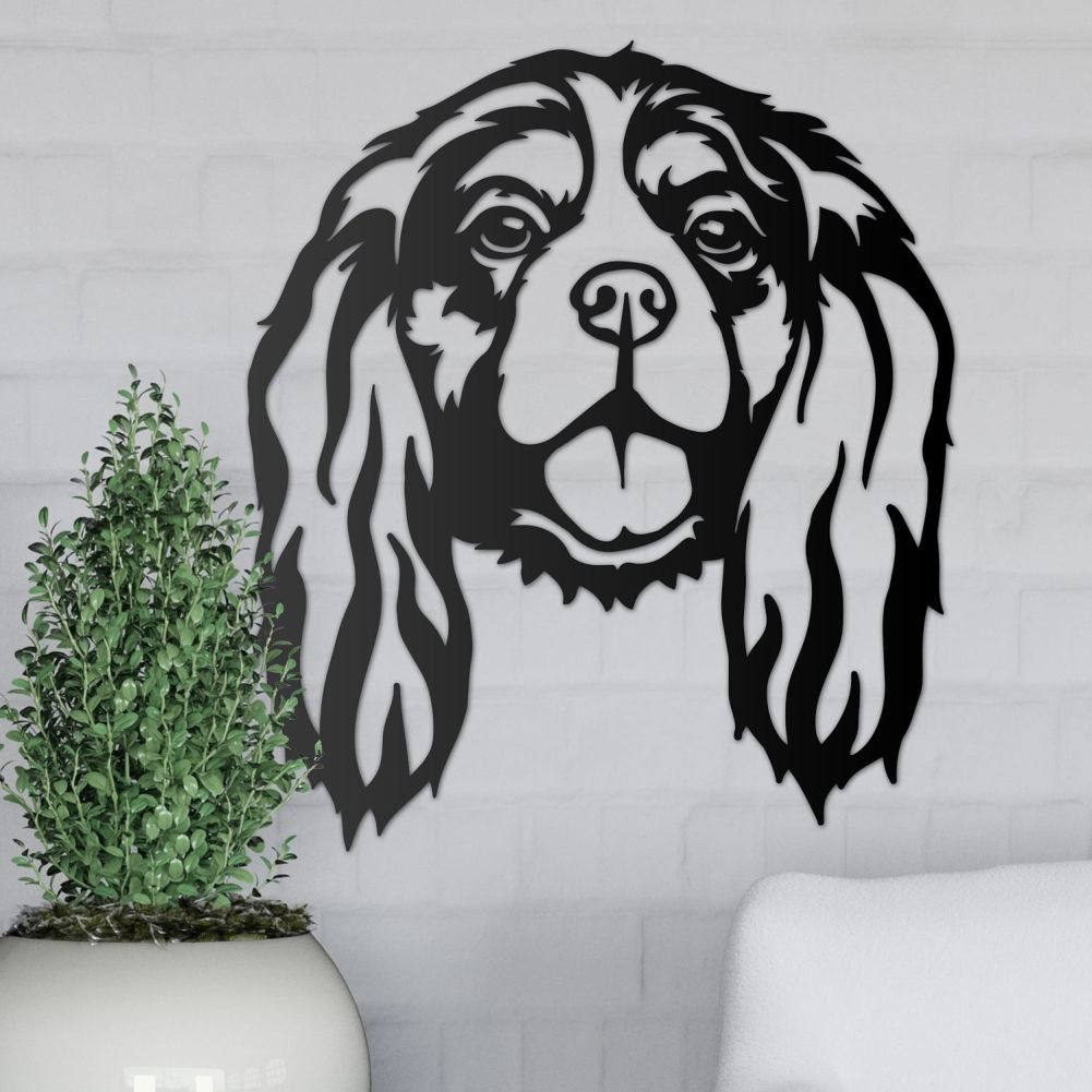 Cavalier King Charles Spaniel Steel Wall Art