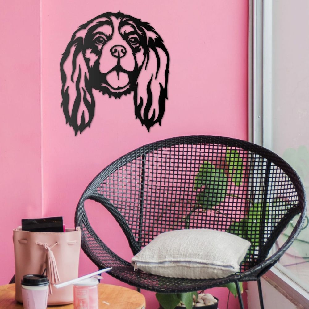 Cavalier King Charles Spaniel Steel Wall Art