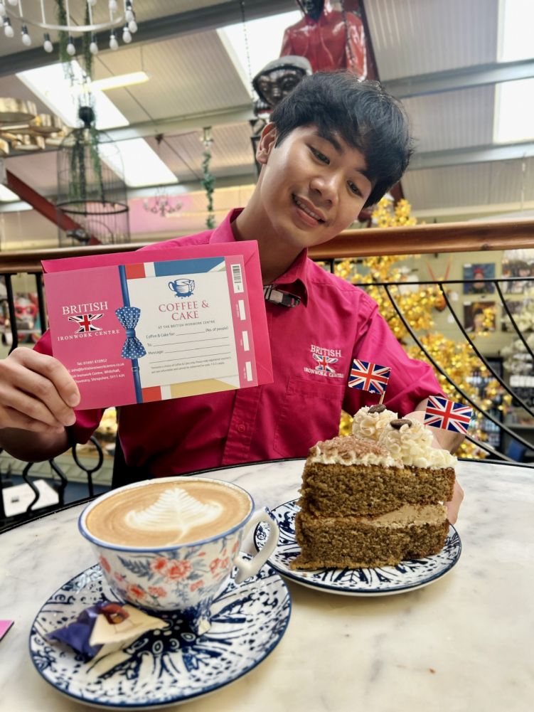 Coffee and cake voucher 