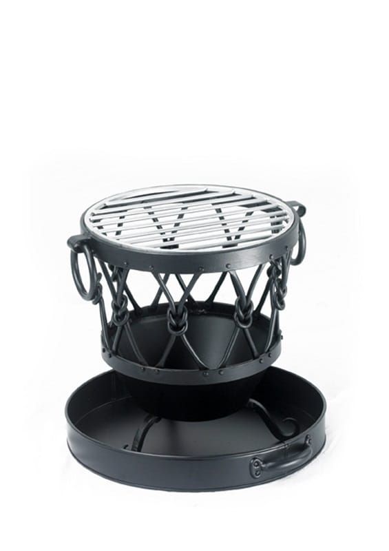 Compact Knot Design Log Burner
