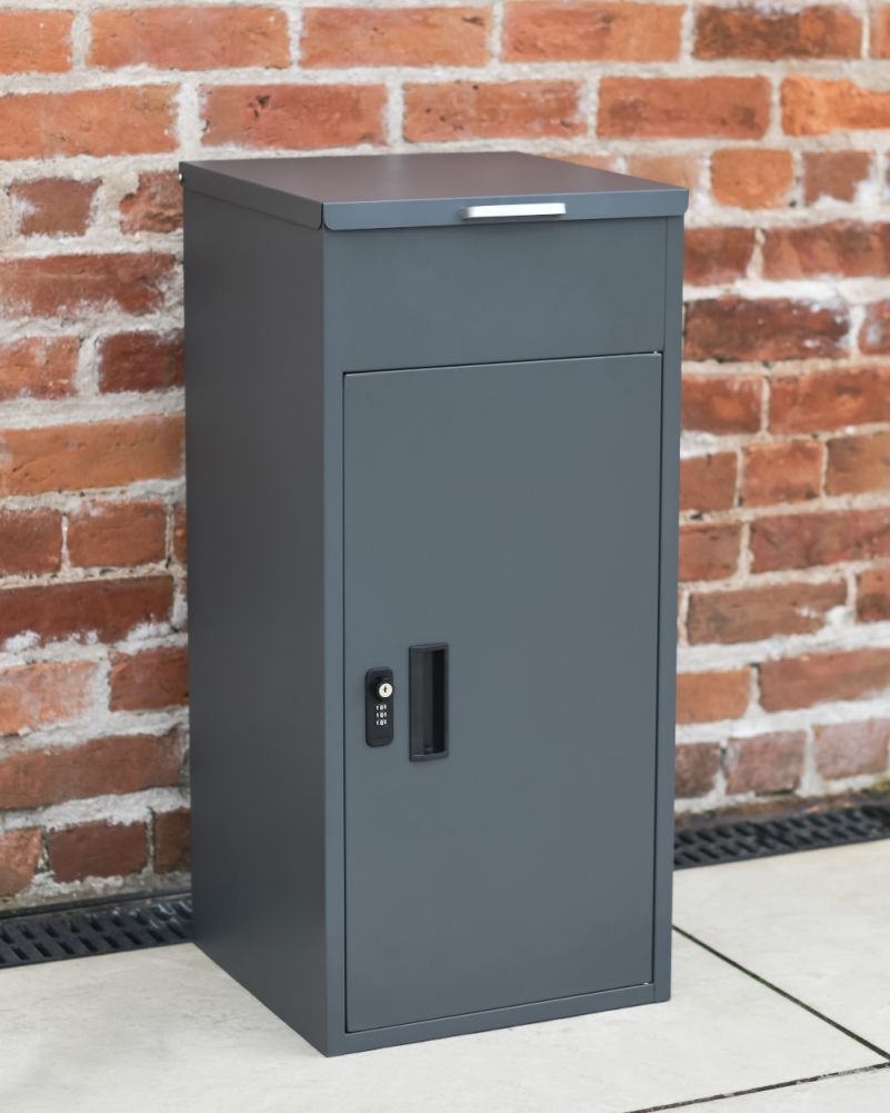 Contemporary Grey 'Atlow' Parcel Box