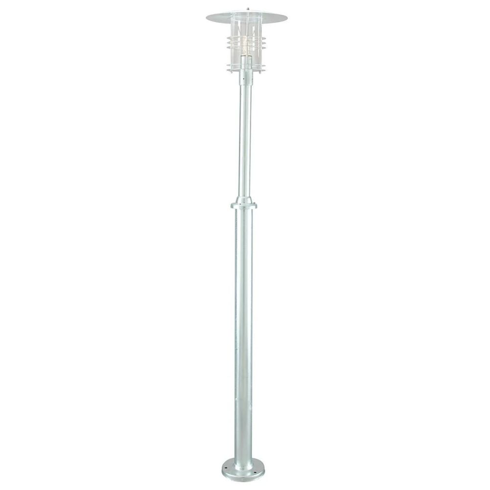 Contemporary Nutical Galvanised Steel 'Sigri' Lamp Post