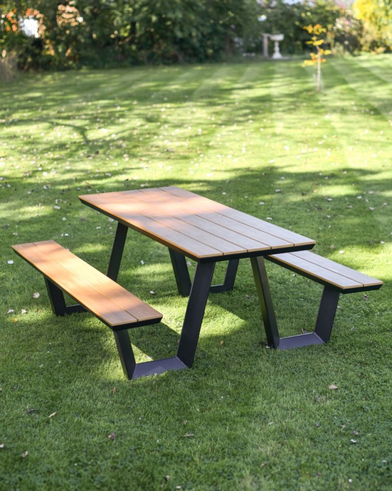 Contemporary Watson Four Seater Deluxe Garden Bench 