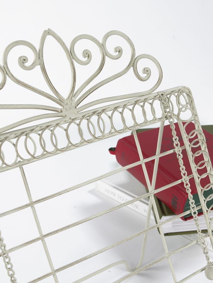 Wrought Iron Cook Book Stand
