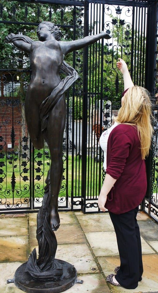 “Blessed Ballerina” Dancing Sculpture