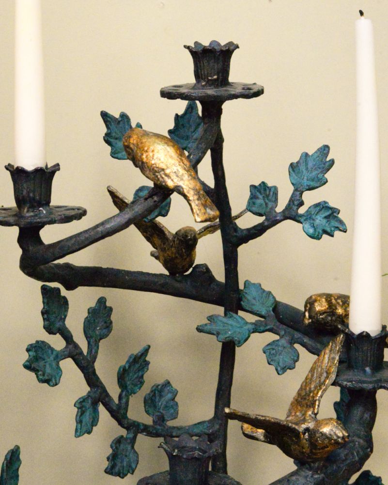Decorative Cast Aluminium Candelabra Design