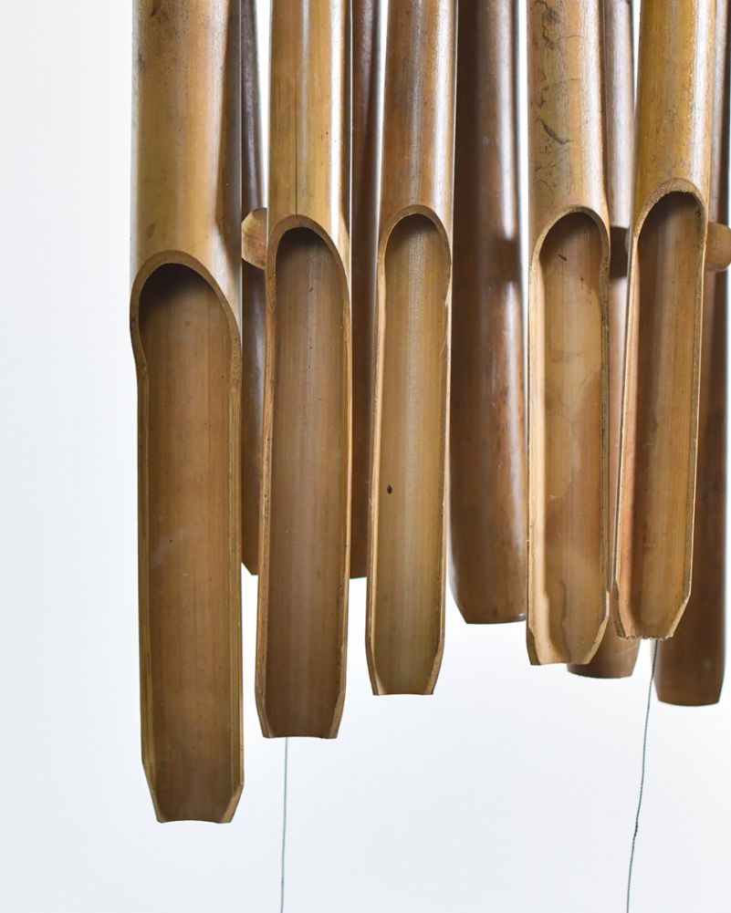 Deluxe Bamboo 'Echo' Wind Chime - 40cm Top