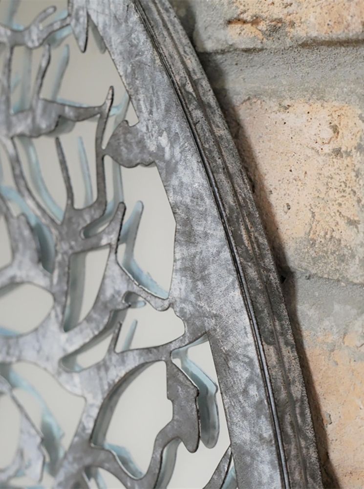 Close-Up of Natural Steel Finish