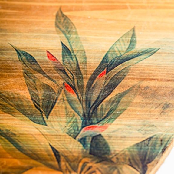 Details On The Rustic 'Jungle Canopy' Coffee Table