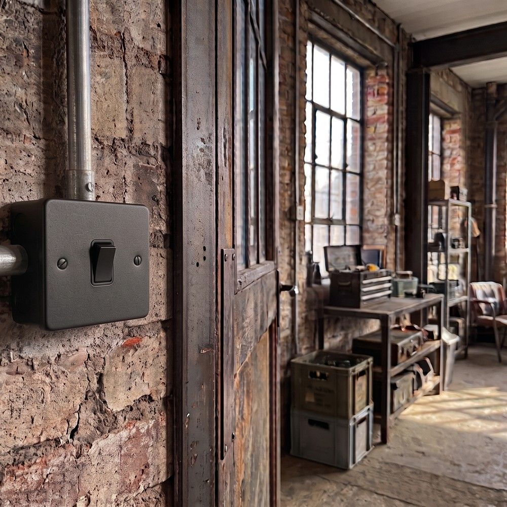 digital illustration light switch