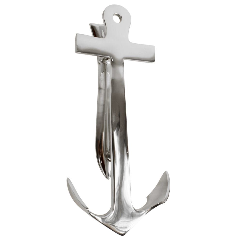 Anchor Door Knocker - Bright Chrome 