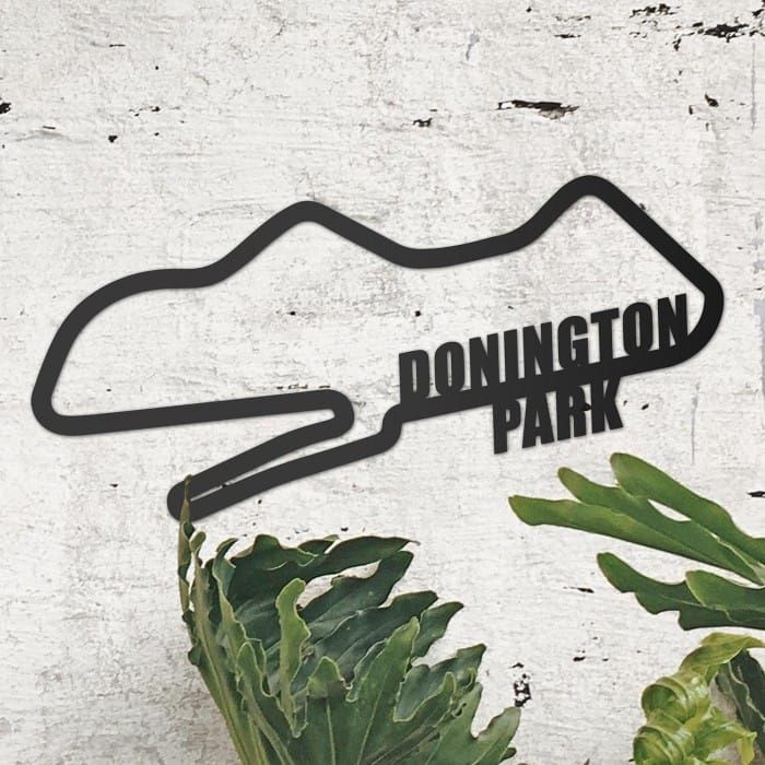Donington Park Motor Racing Circuit Steel Wall Art