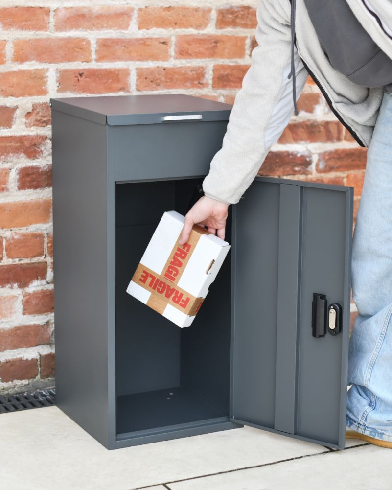 Door On The Atlow Safe Parcel Box