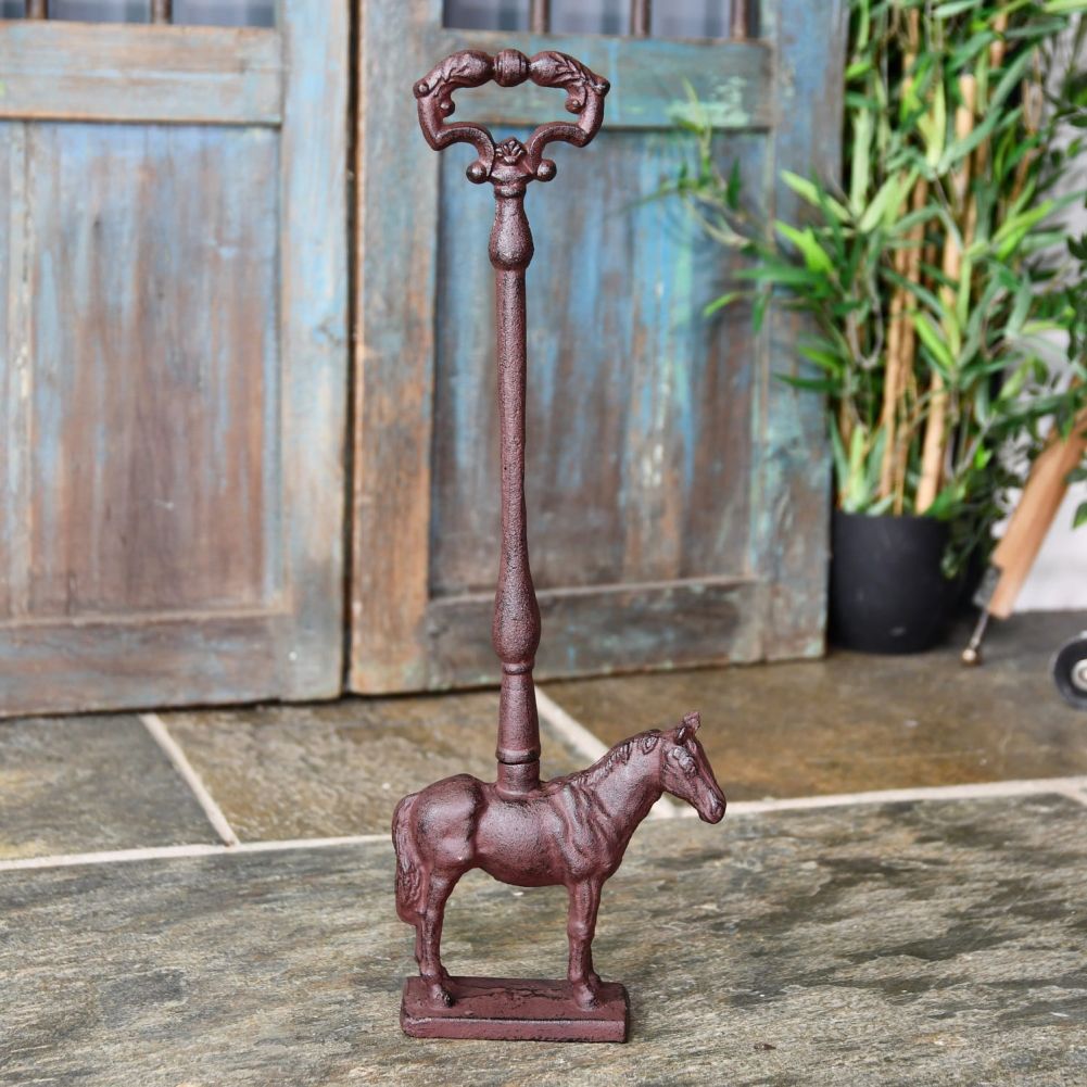 Cast Iron Door Porter- Rustic 