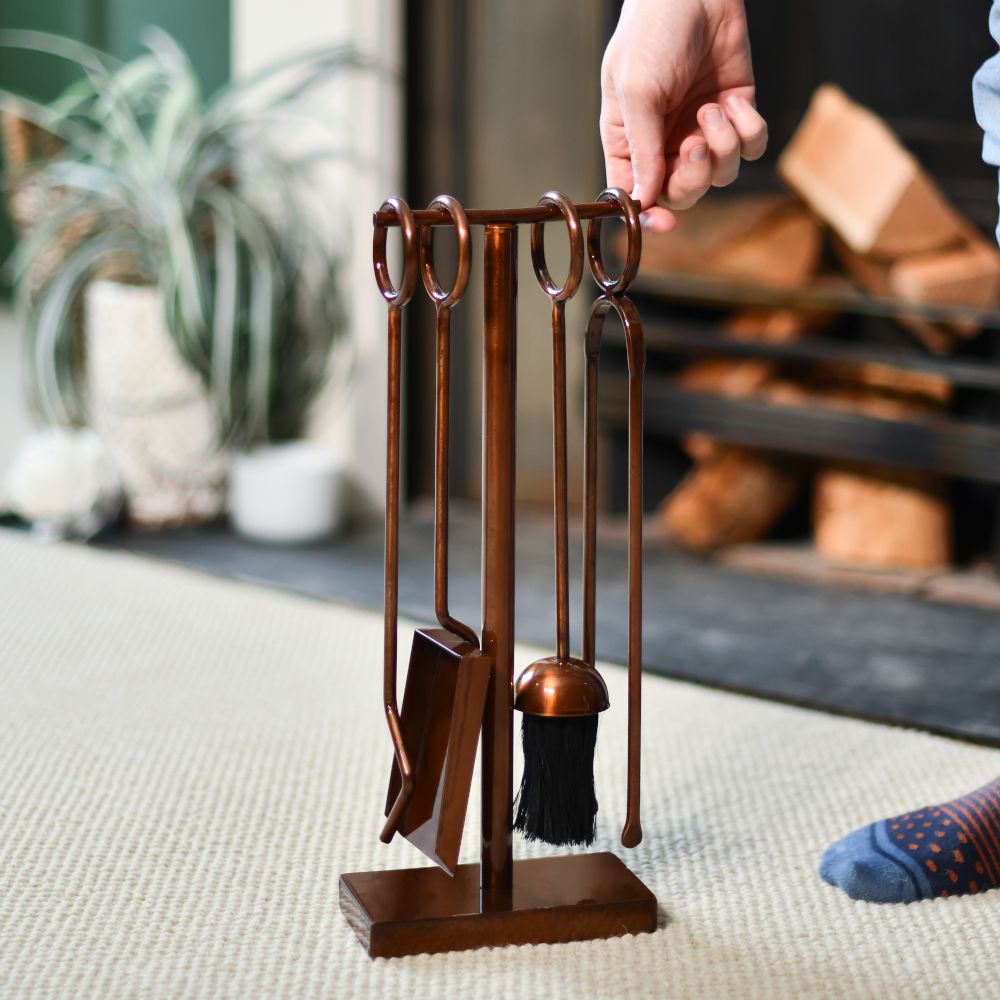 Scale Of The Antique Copper Companion Set