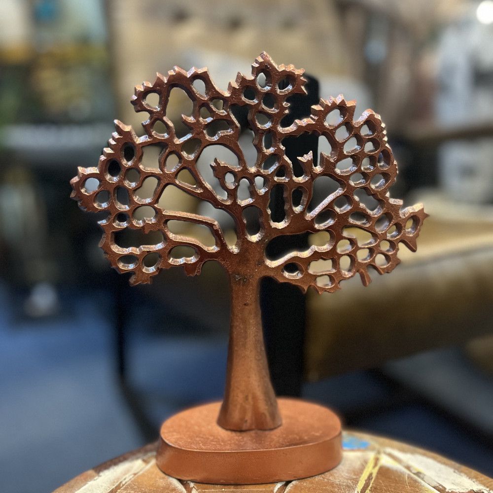 Dark Brown Tree Of Life 'Baobab' Sculpture