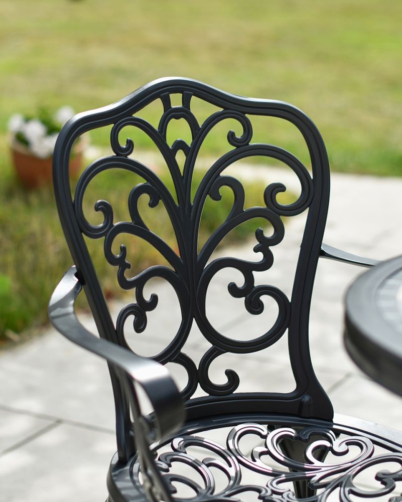 Close Up Of The Back Of The Chair
