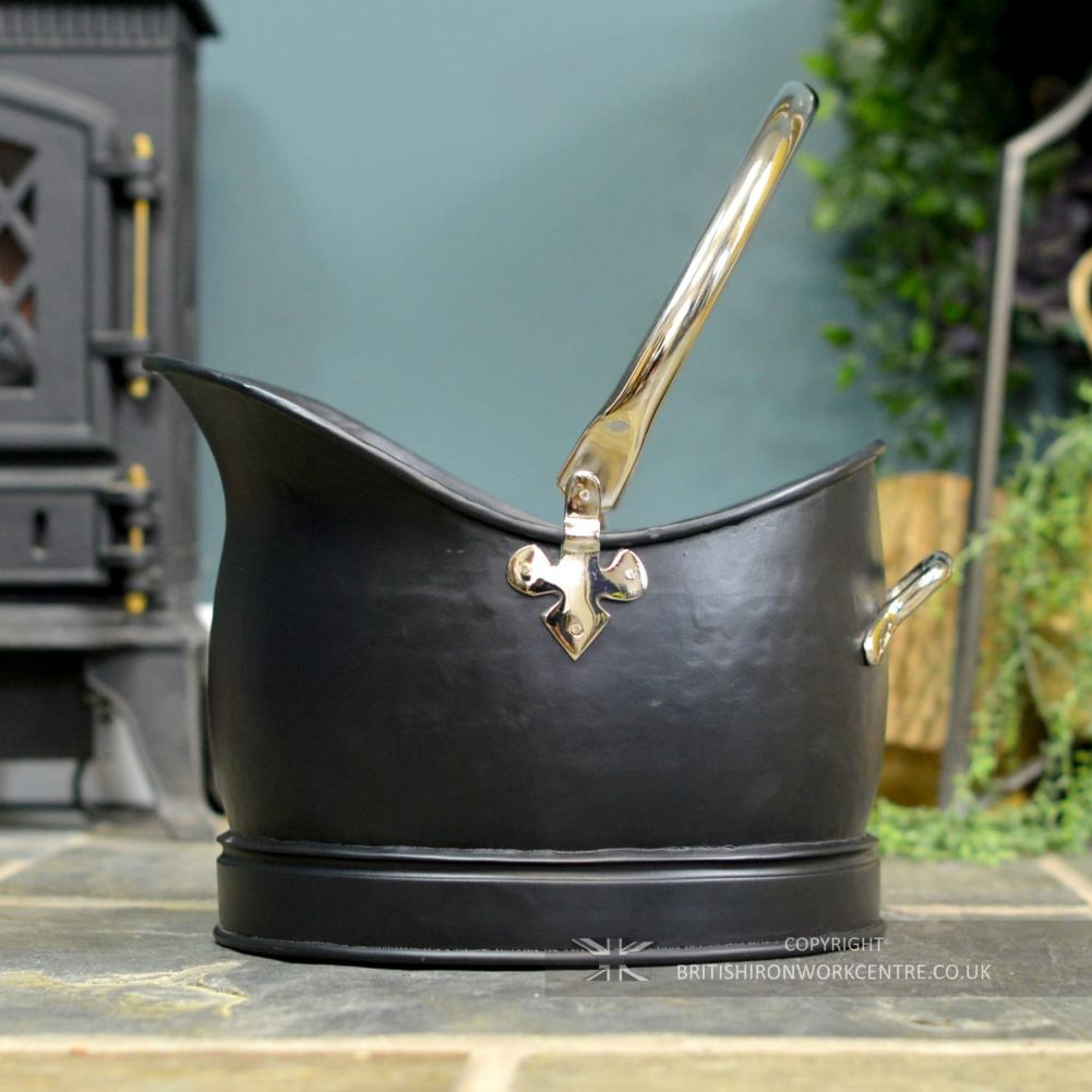 Side Of The Large Hinswick Coal Bucket
