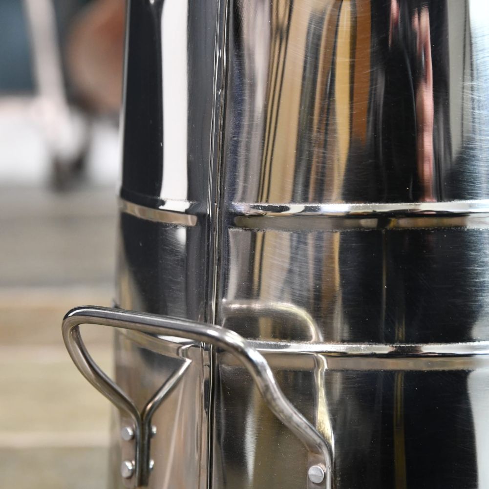 ’Rosalie’ Coal Hod Handle Detail