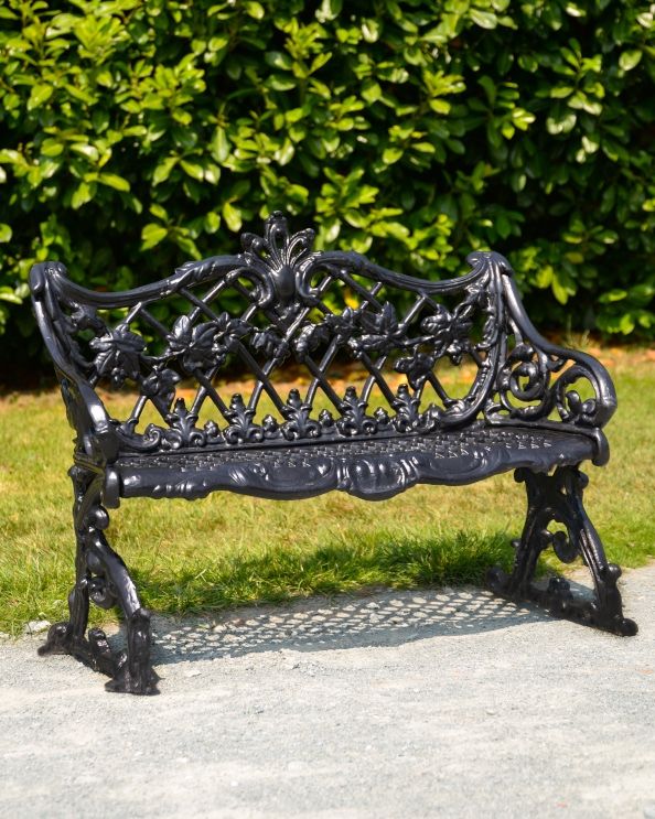 'Fieldstone' Cast Iron Two Seater Garden Bench