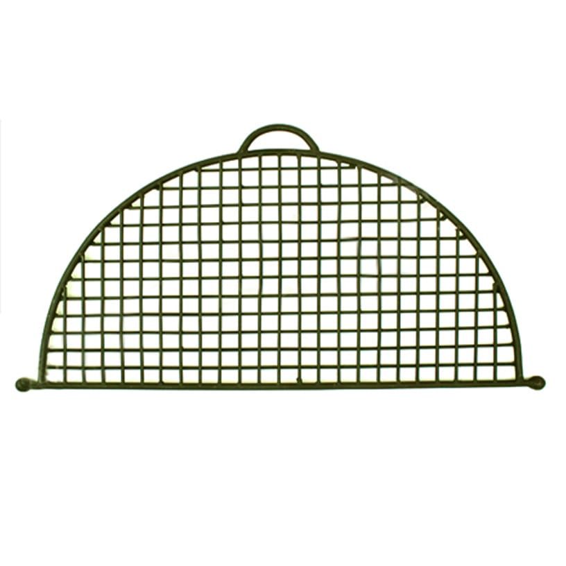 Fire Bowl Half Grill Created From Iron